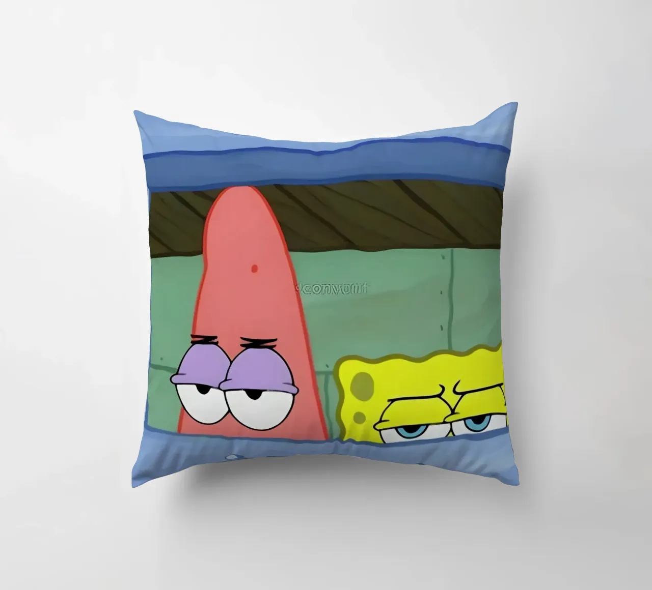 Patrick and SpongeBob cuscino da Low poly art