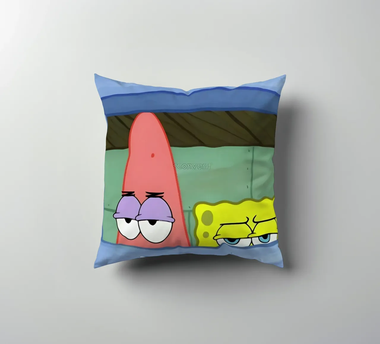 Patrick and SpongeBob cuscino da Low poly art