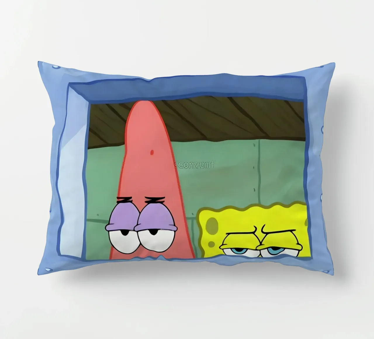 Patrick and SpongeBob cuscino da Low poly art