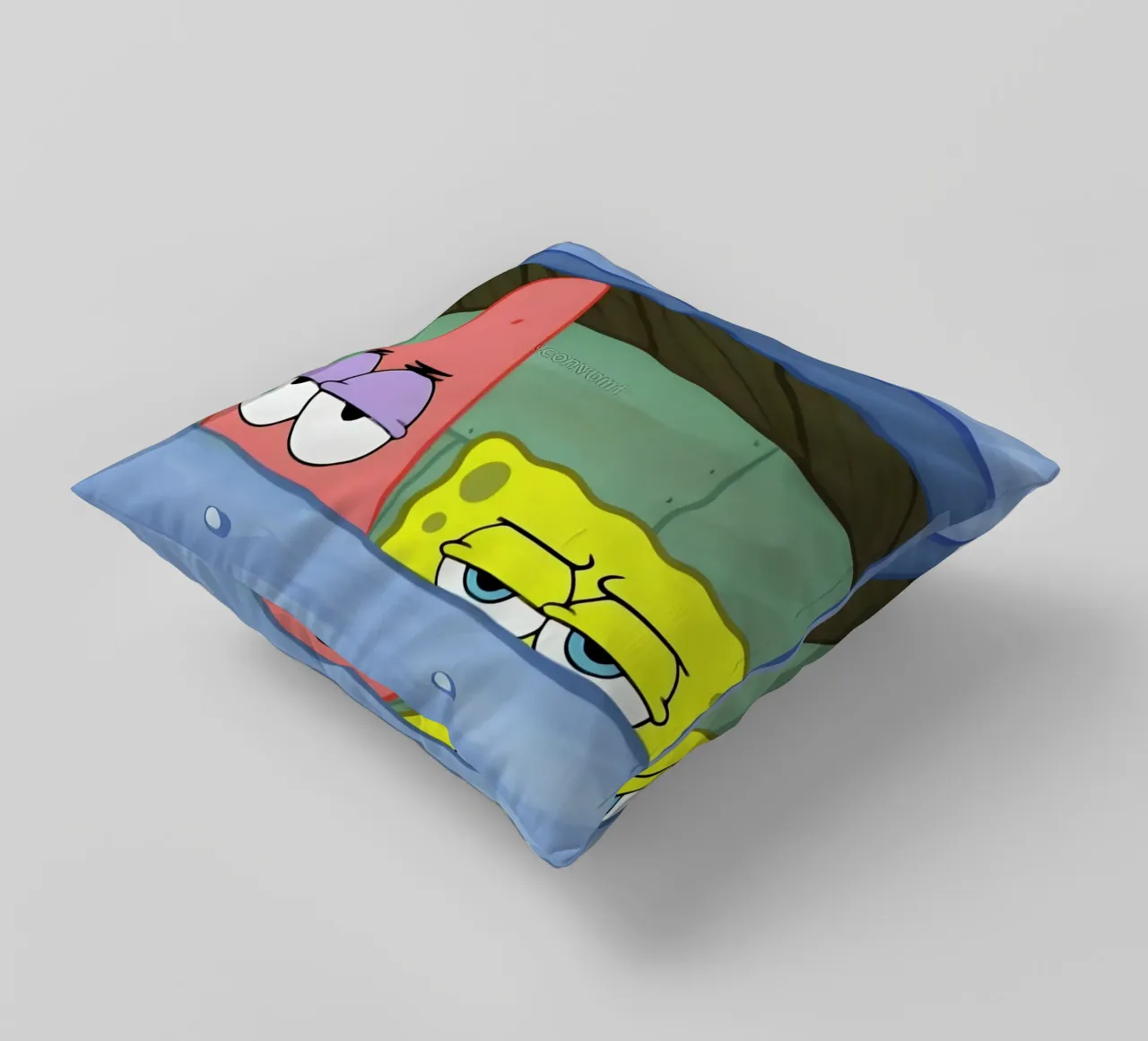 Patrick and SpongeBob cuscino da Low poly art