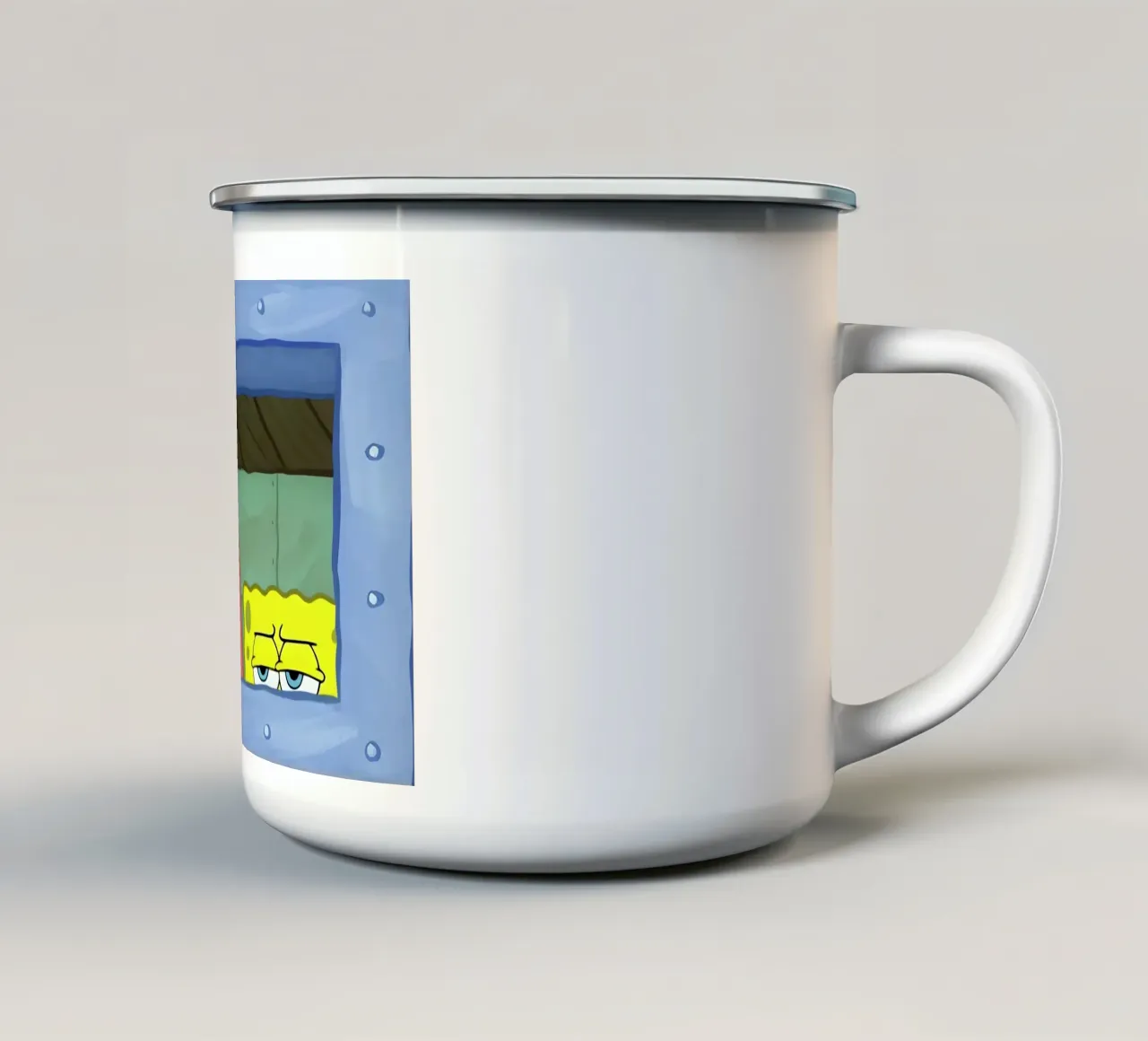Patrick and SpongeBob tazza in smalto da Low poly art