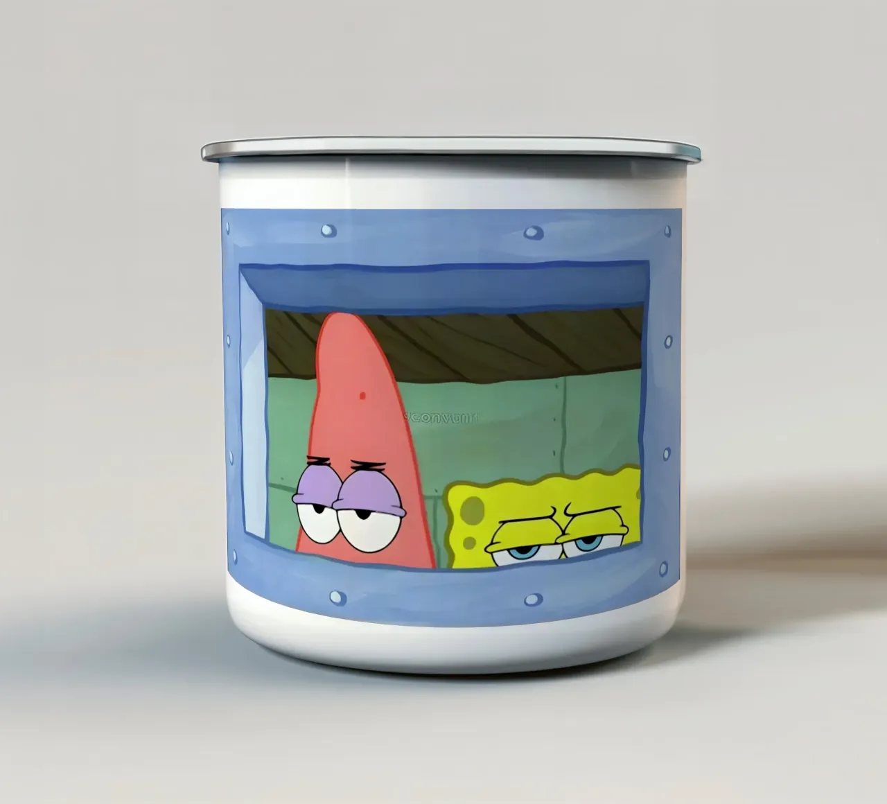 Patrick and SpongeBob tazza in smalto da Low poly art