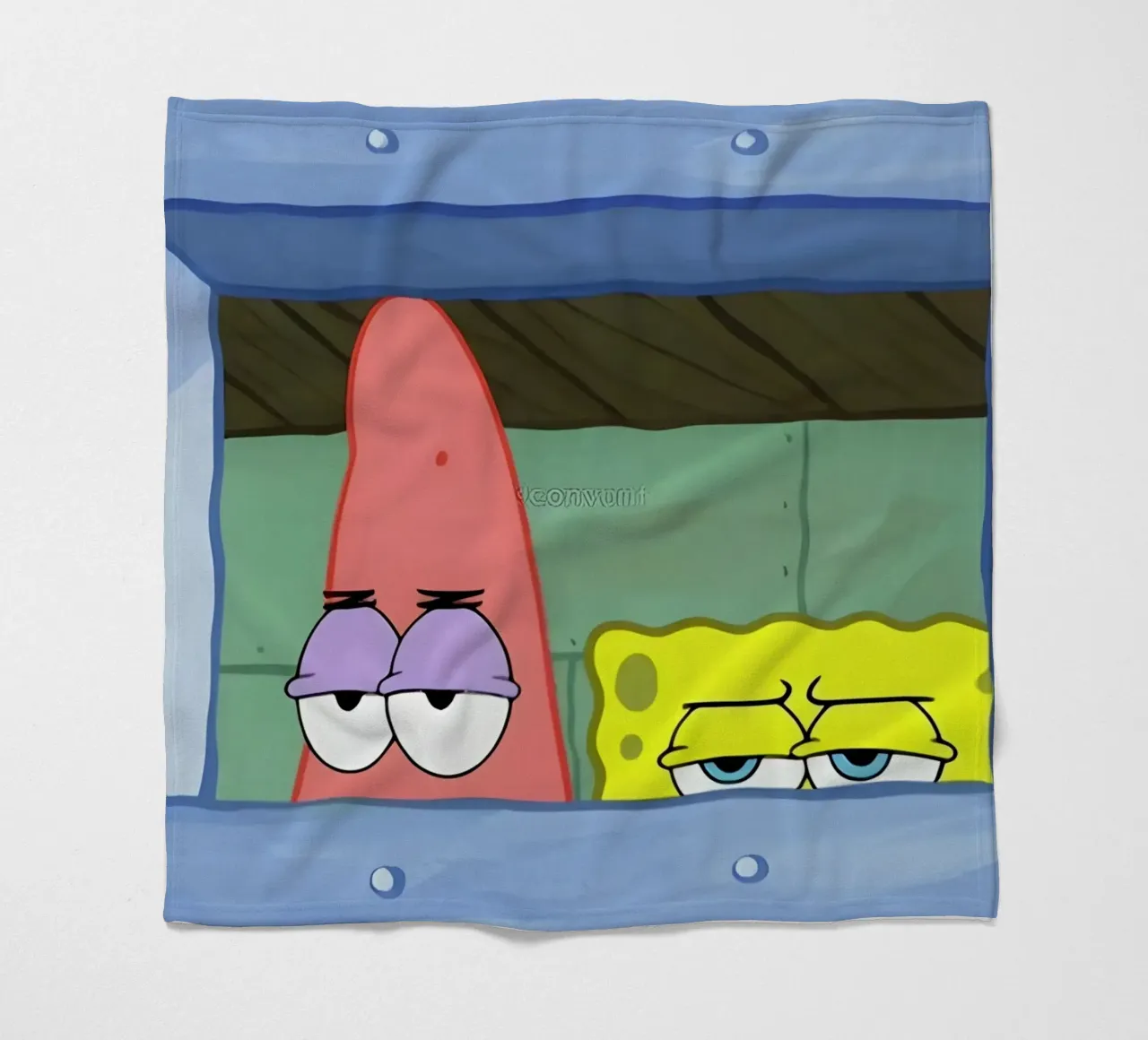 Patrick and SpongeBob coperta in pile da Low poly art