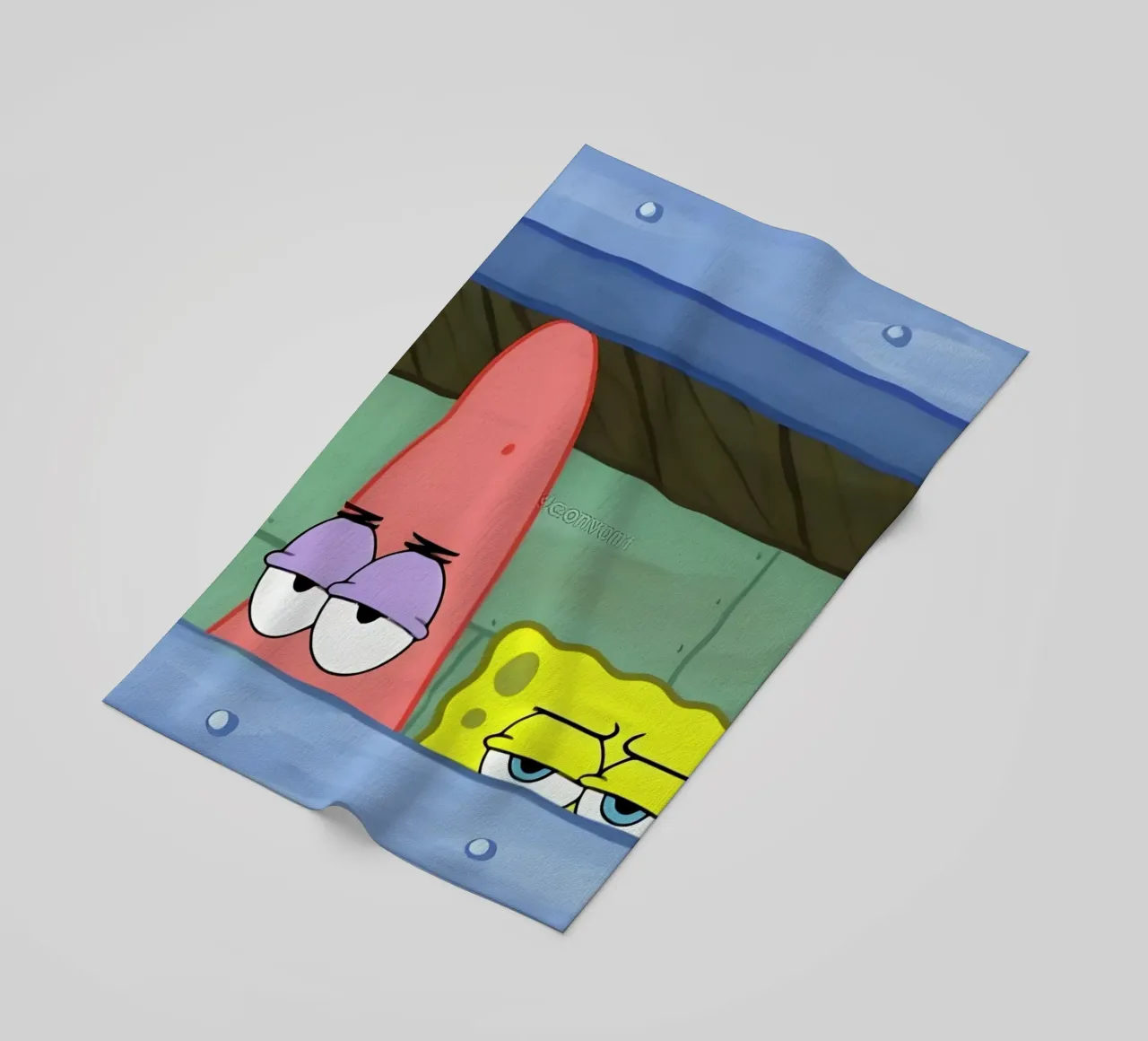 Patrick and SpongeBob telo mare da Low poly art