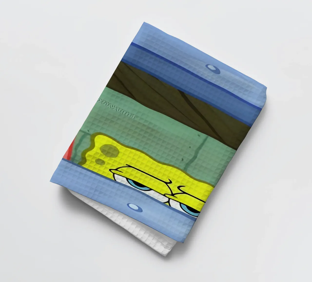 Patrick and SpongeBob torchon de Low poly art