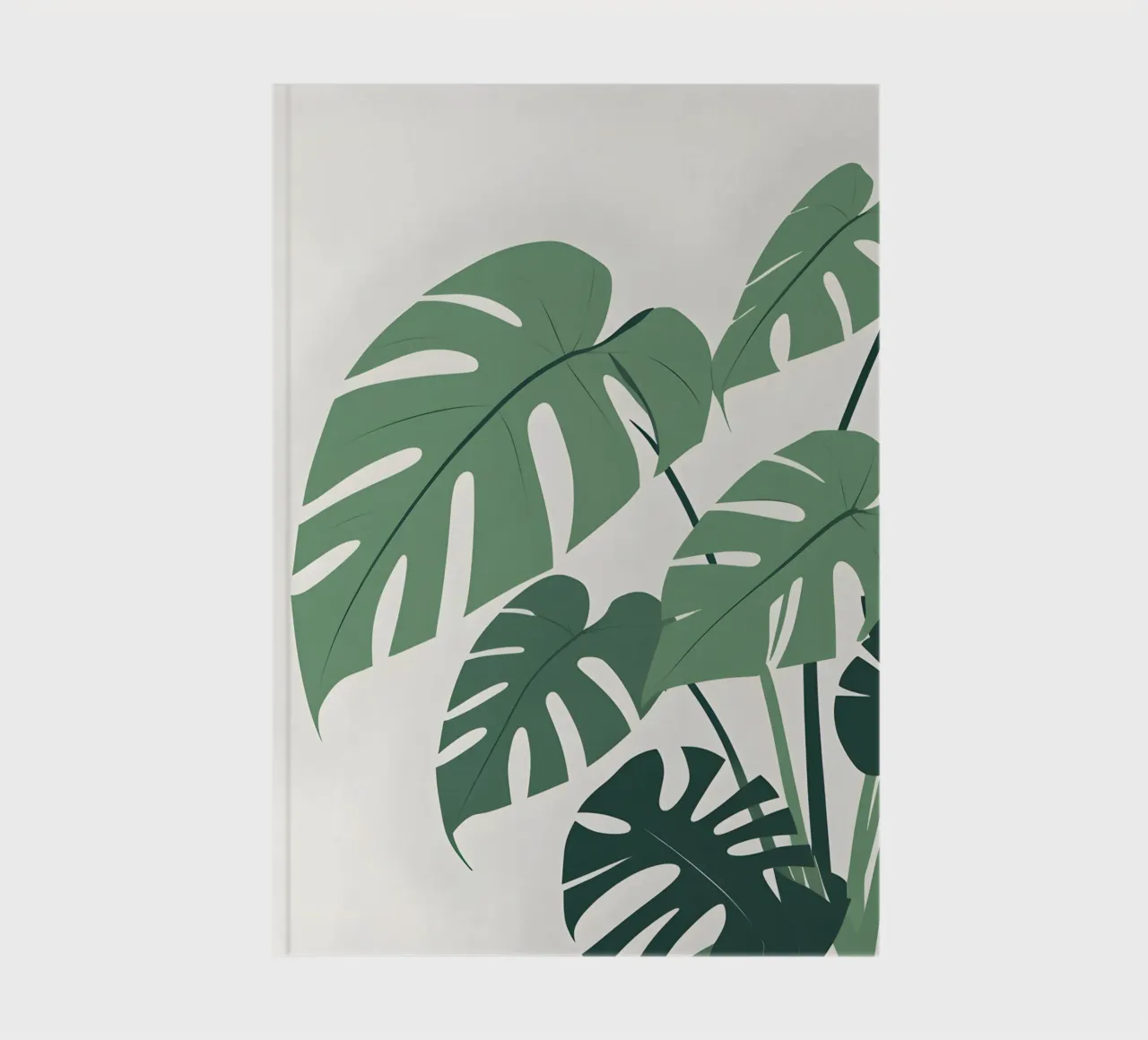 Split Leaf Philodendron notebook by Botanical Gallery