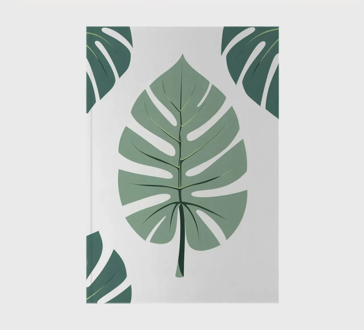Split Leaf Philodendron notebook by Botanical Gallery