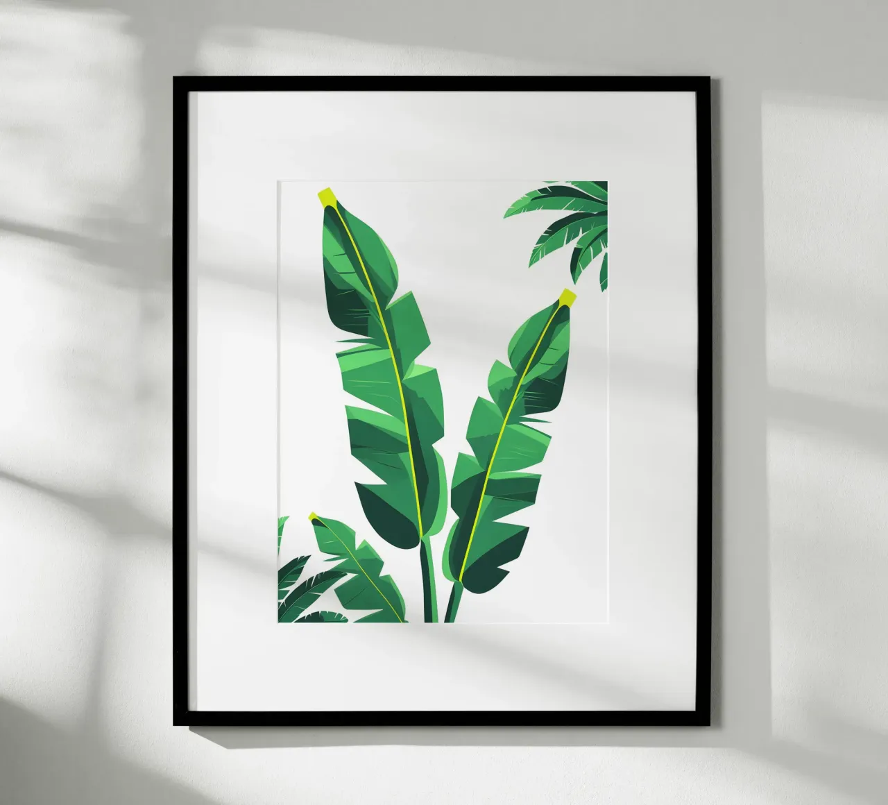 Sezione foglie di banano poster da The Green Room