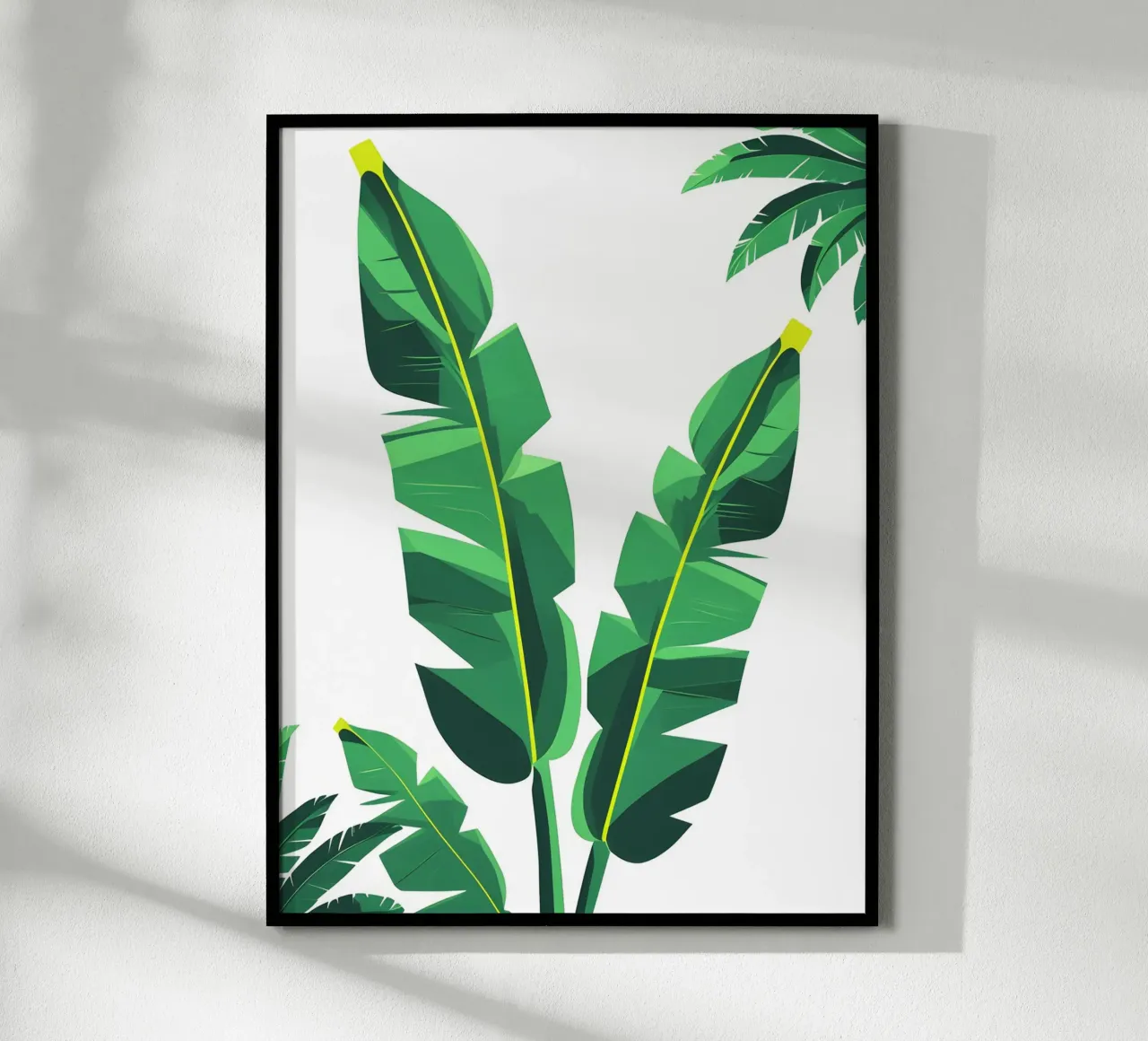 Sezione foglie di banano poster da The Green Room
