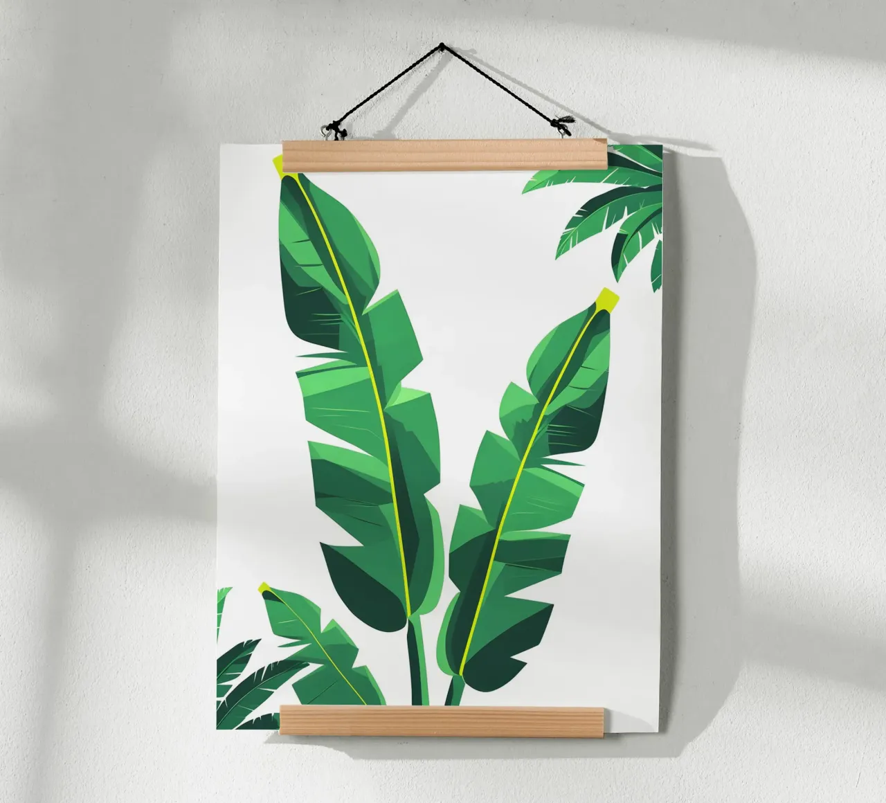 Sezione foglie di banano poster da The Green Room