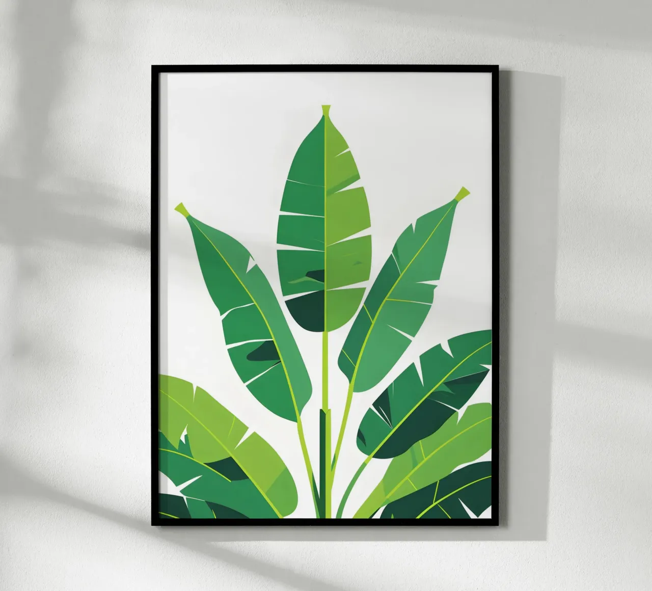 Sezione foglie di banano poster da The Green Room