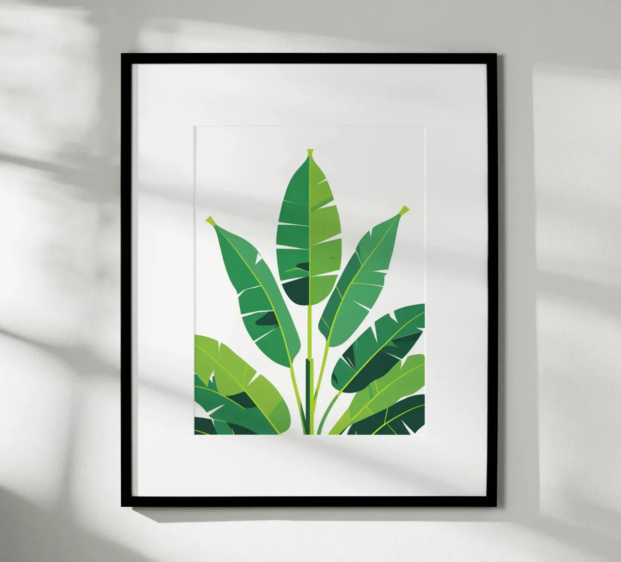 Sezione foglie di banano poster da The Green Room