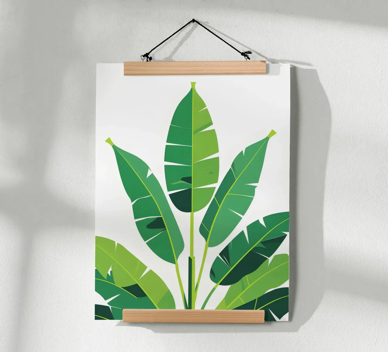 Sezione foglie di banano poster da The Green Room