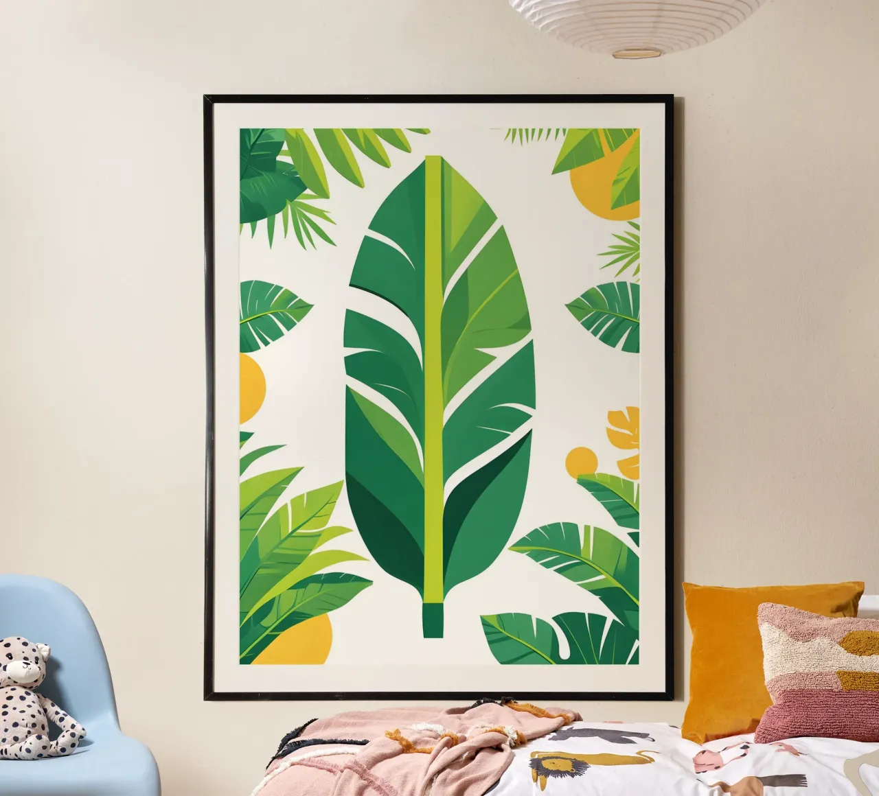Sezione foglie di banano poster da The Green Room