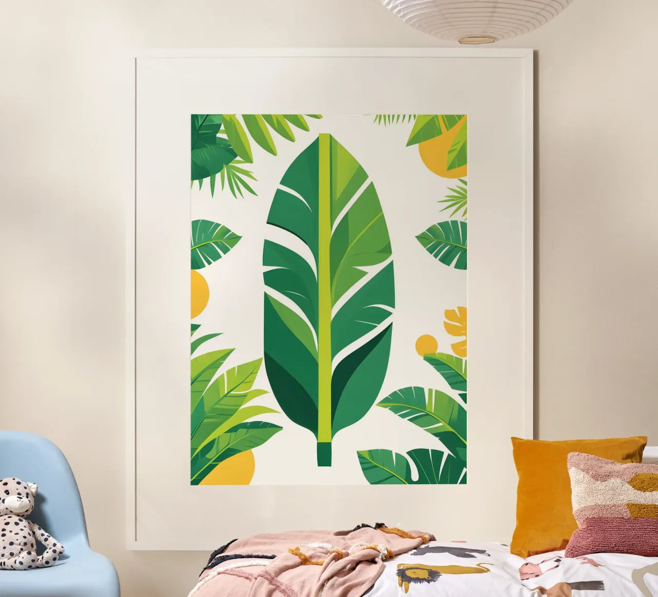 Sezione foglie di banano poster da The Green Room