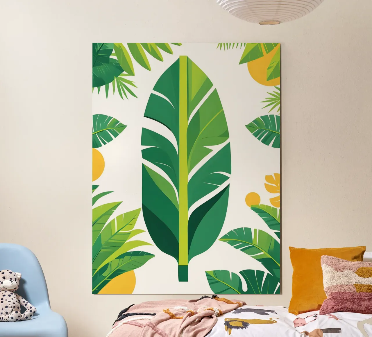 Sezione foglie di banano poster da The Green Room