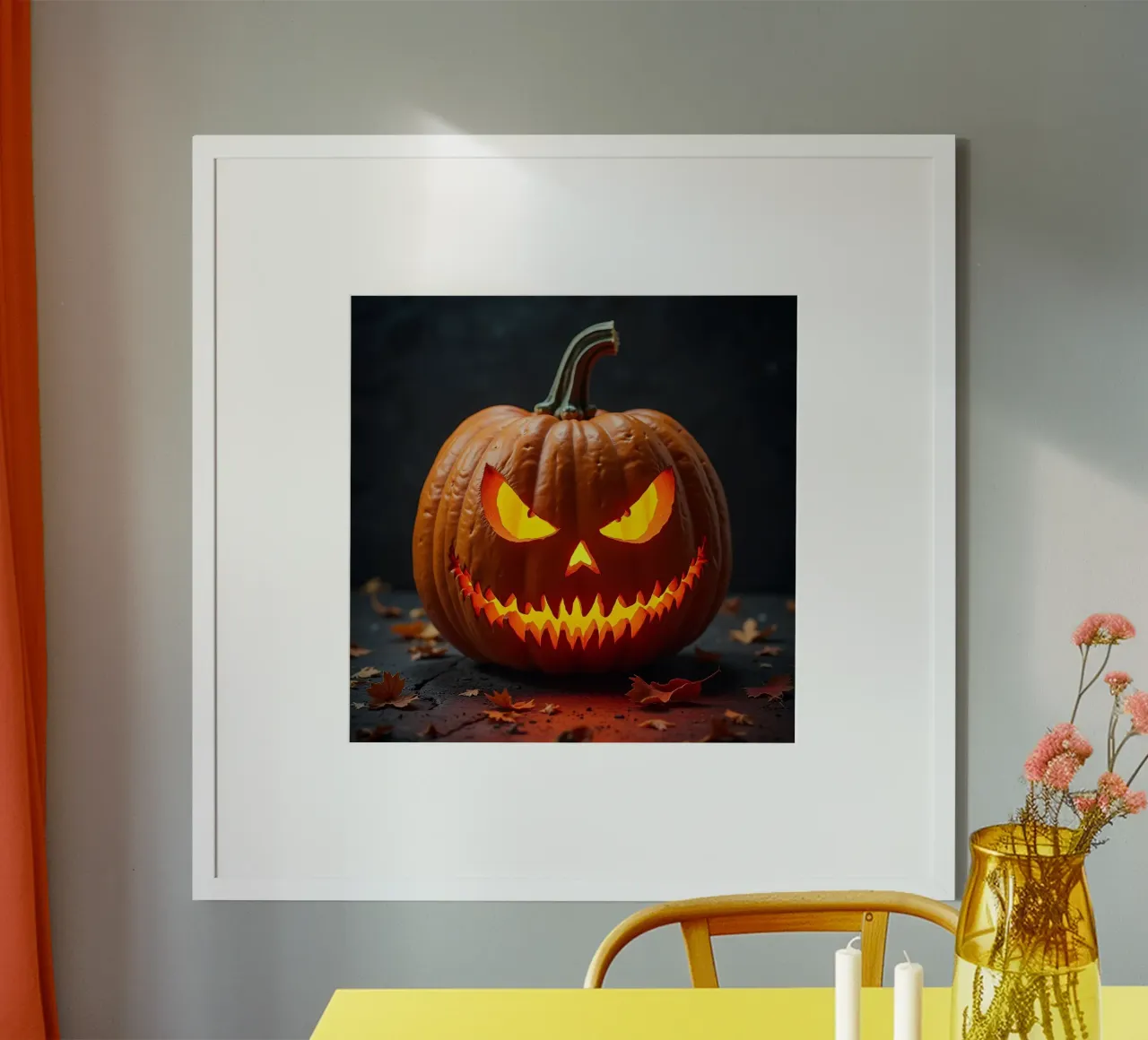 Halloween_Kürbis_1 poster da Fantasie & Mystikwelten by LK