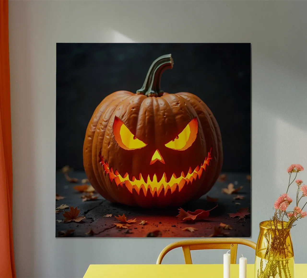 Halloween_Kürbis_1 poster da Fantasie & Mystikwelten by LK