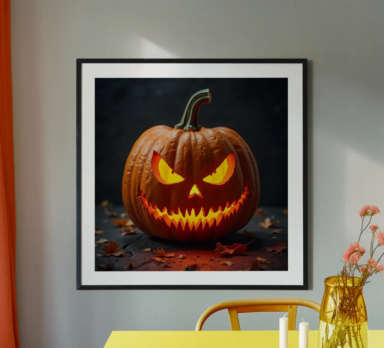 Halloween_Kürbis_1 poster da Fantasie & Mystikwelten by LK