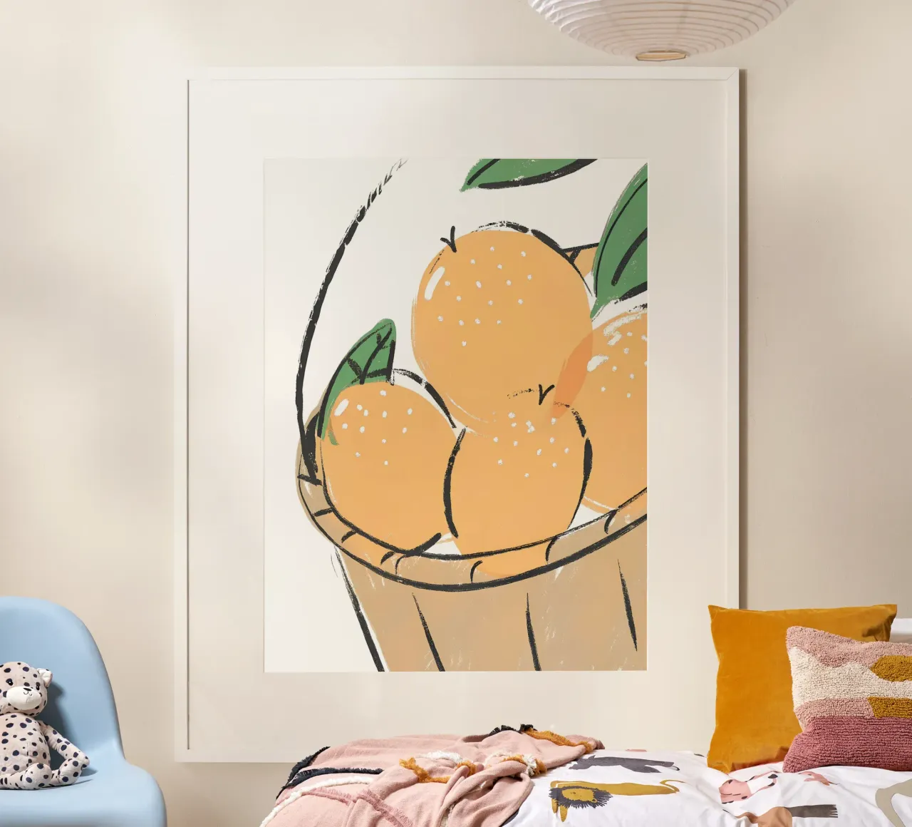 Agrumi poster con telaio in plastica da PREKETEWE