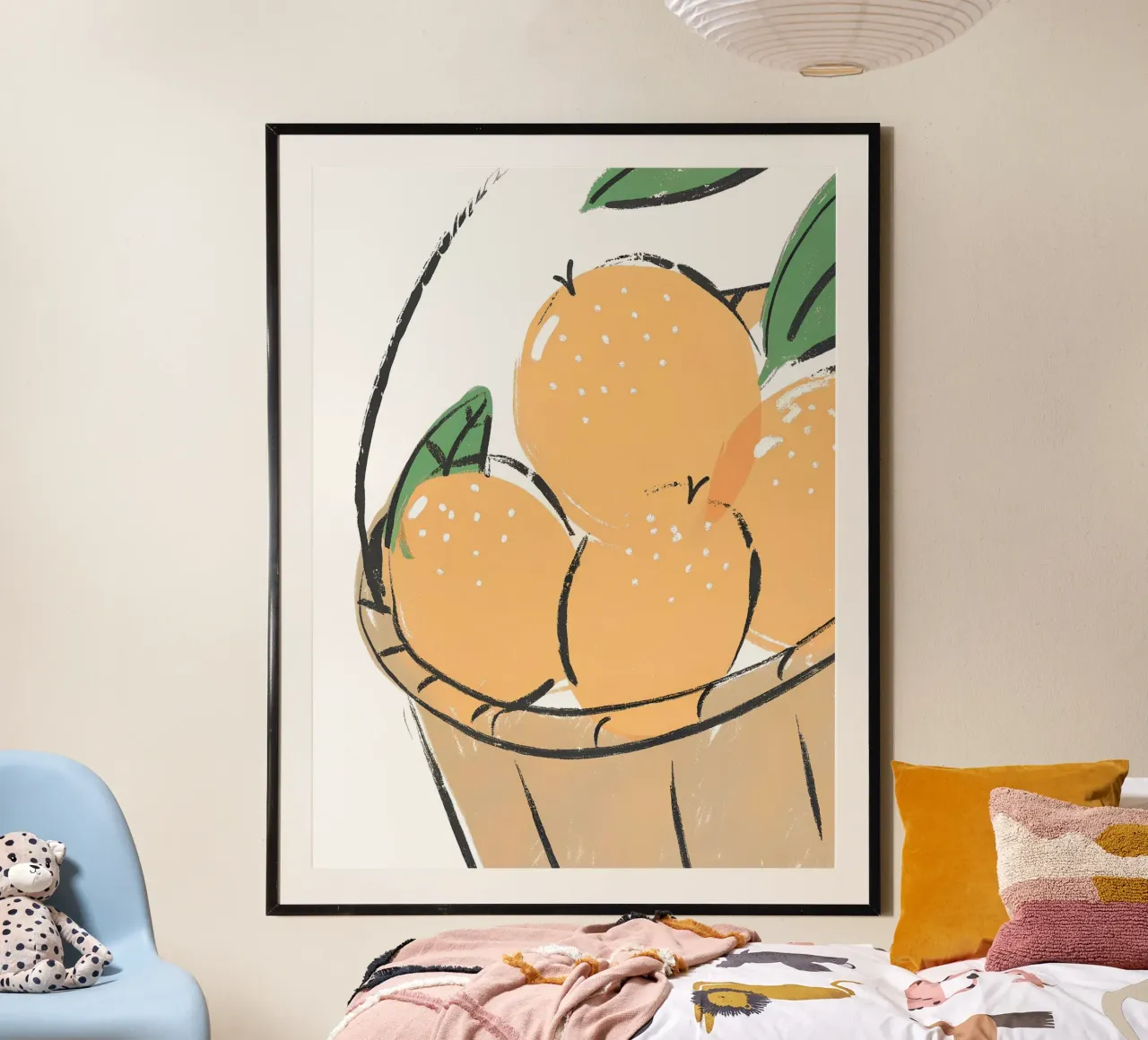 Agrumi poster con telaio in plastica da PREKETEWE