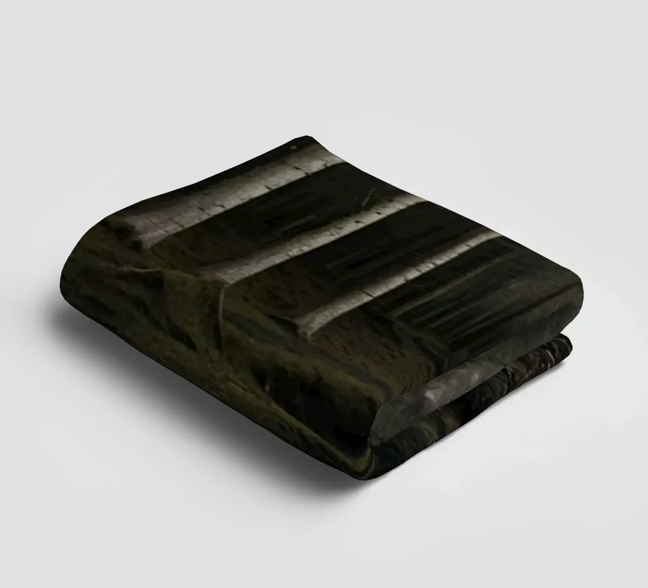 The Whispering Path: A Glimpse into the Ancient and Eerie De towel by Artistic-shop