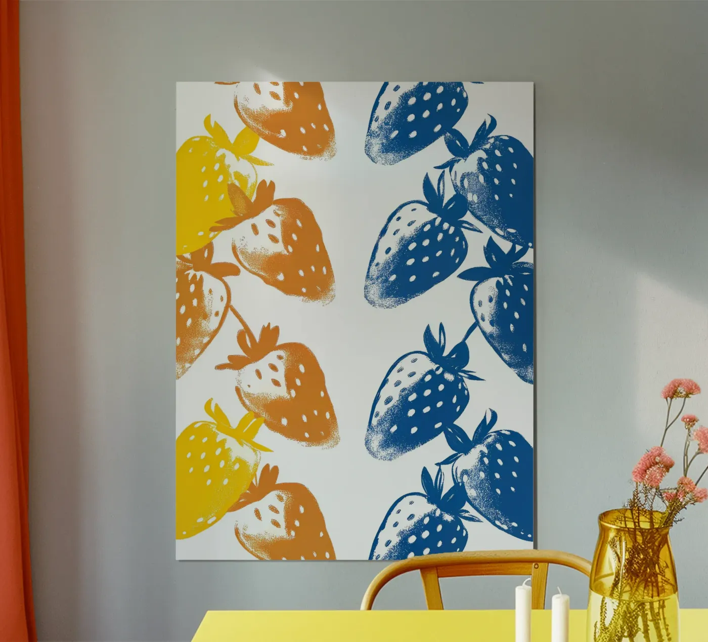 Strawberry poster by PREKETEWE