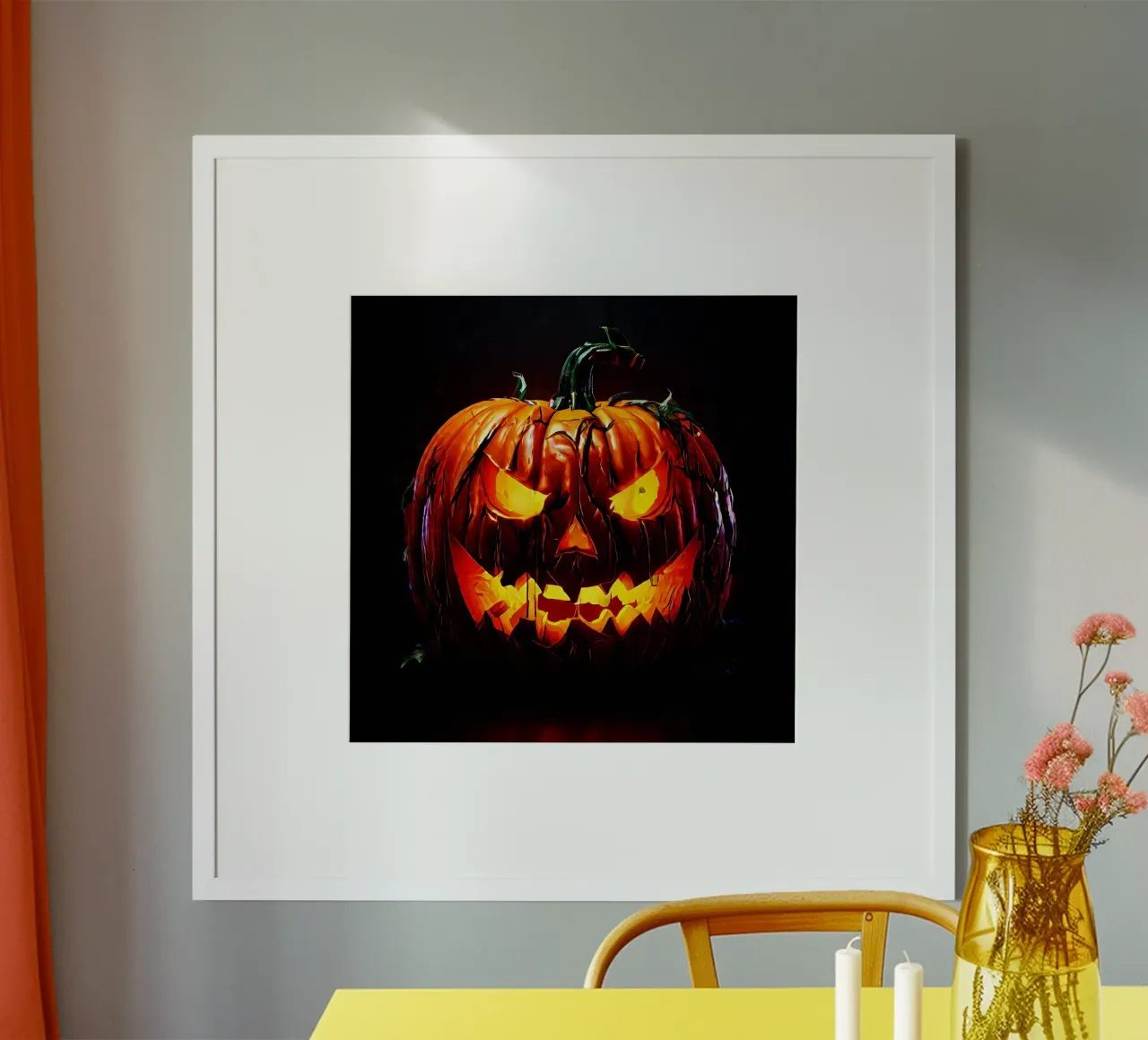 Halloween_Kürbis_3 poster da Fantasie & Mystikwelten by LK