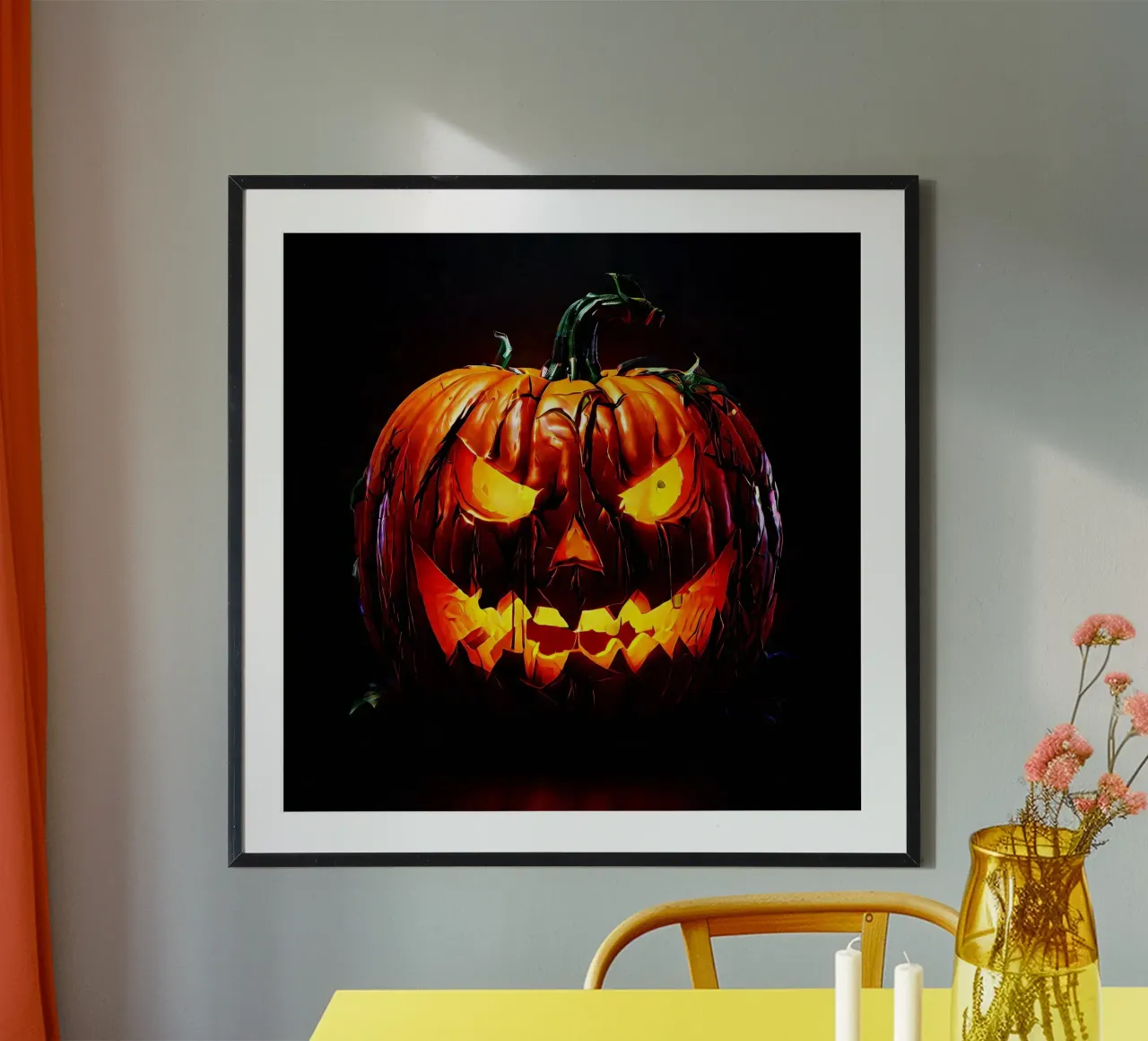 Halloween_Kürbis_3 poster da Fantasie & Mystikwelten by LK