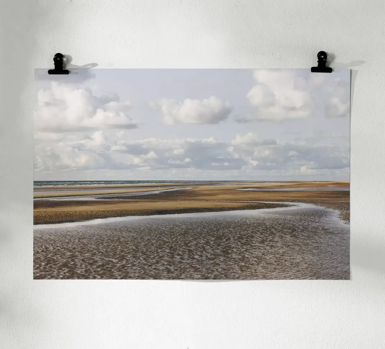 Nordic Moments 6 Poster mit Holzrahmen von Mareike Böhmer Photography