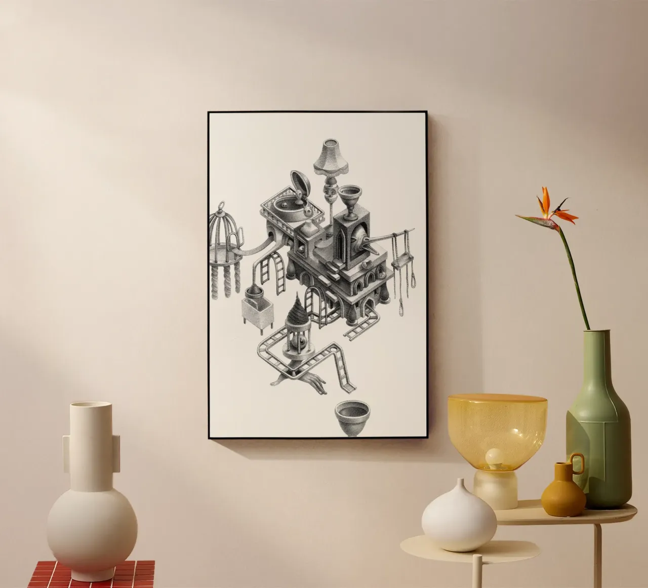 Dreamtropolis plexiglass da Maria Vdovichenko