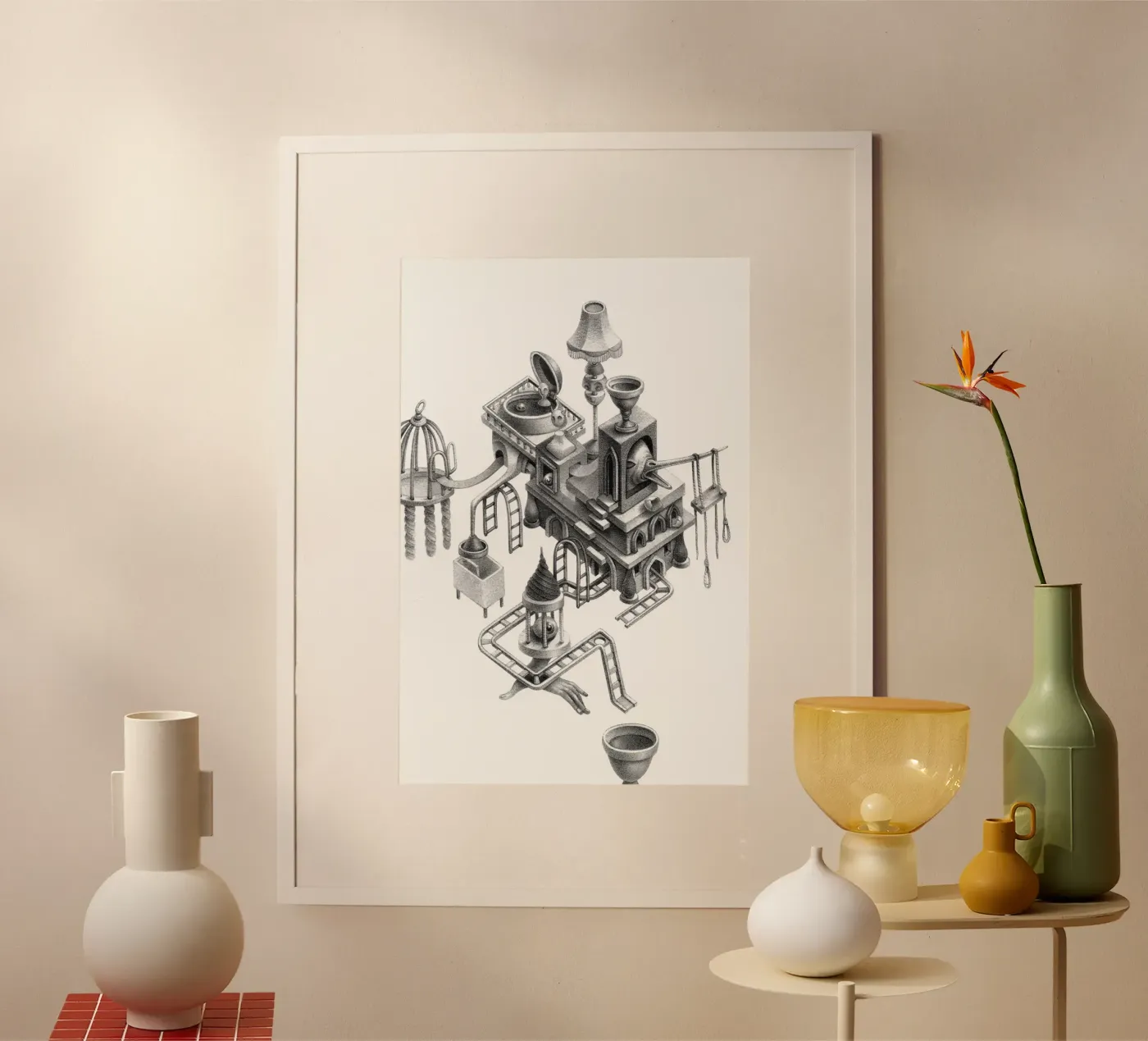 Dreamtropolis poster da Maria Vdovichenko