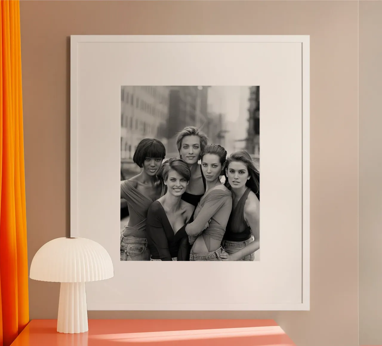 Top-Supermodel 90er Jahre Poster von bagleys Shop