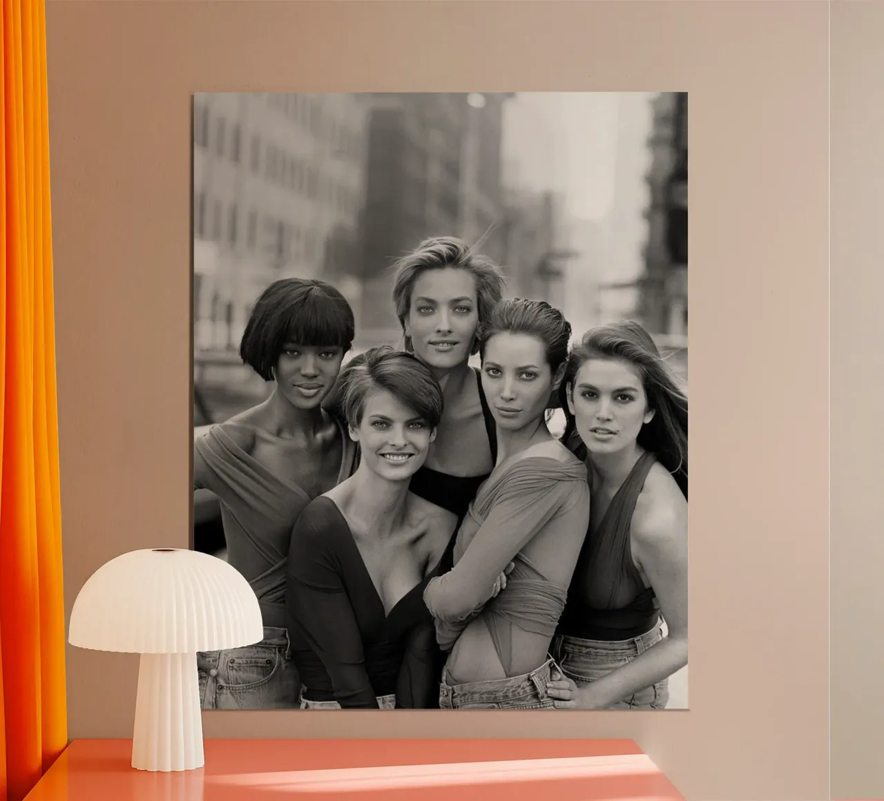 Top-Supermodel 90er Jahre Poster von bagleys Shop