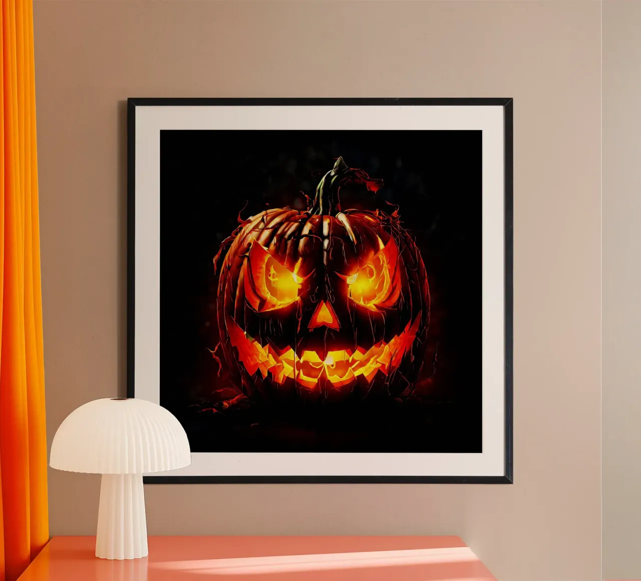 Halloween_Kürbis_5 poster da Fantasie & Mystikwelten by LK