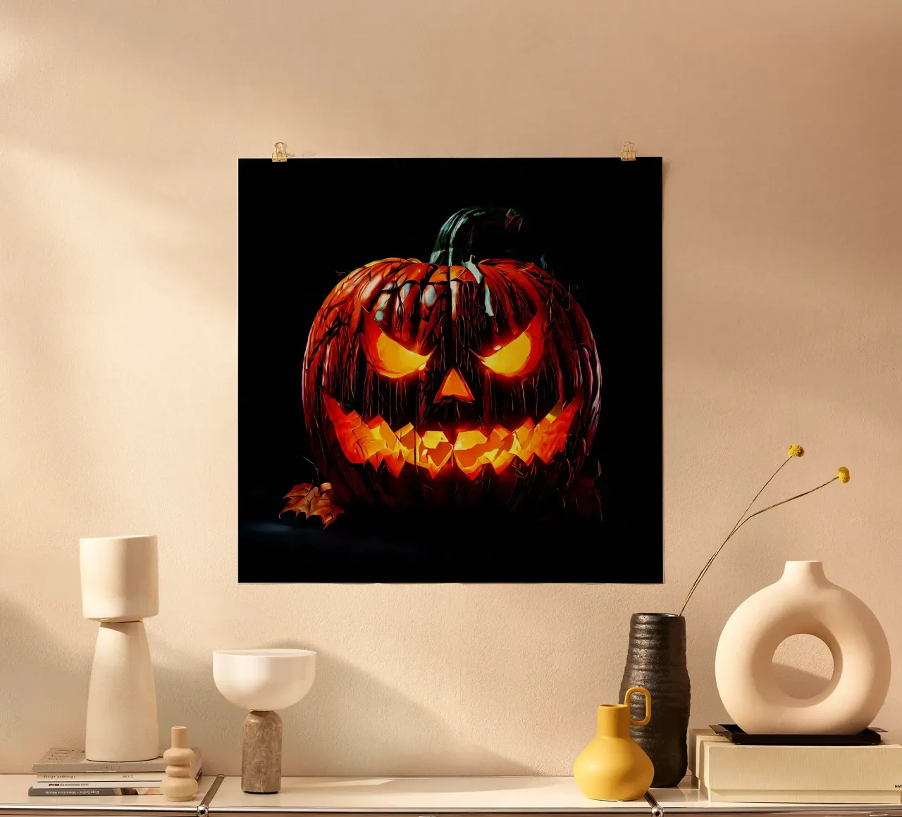 Halloween_Kürbis_7 poster da Fantasie & Mystikwelten by LK