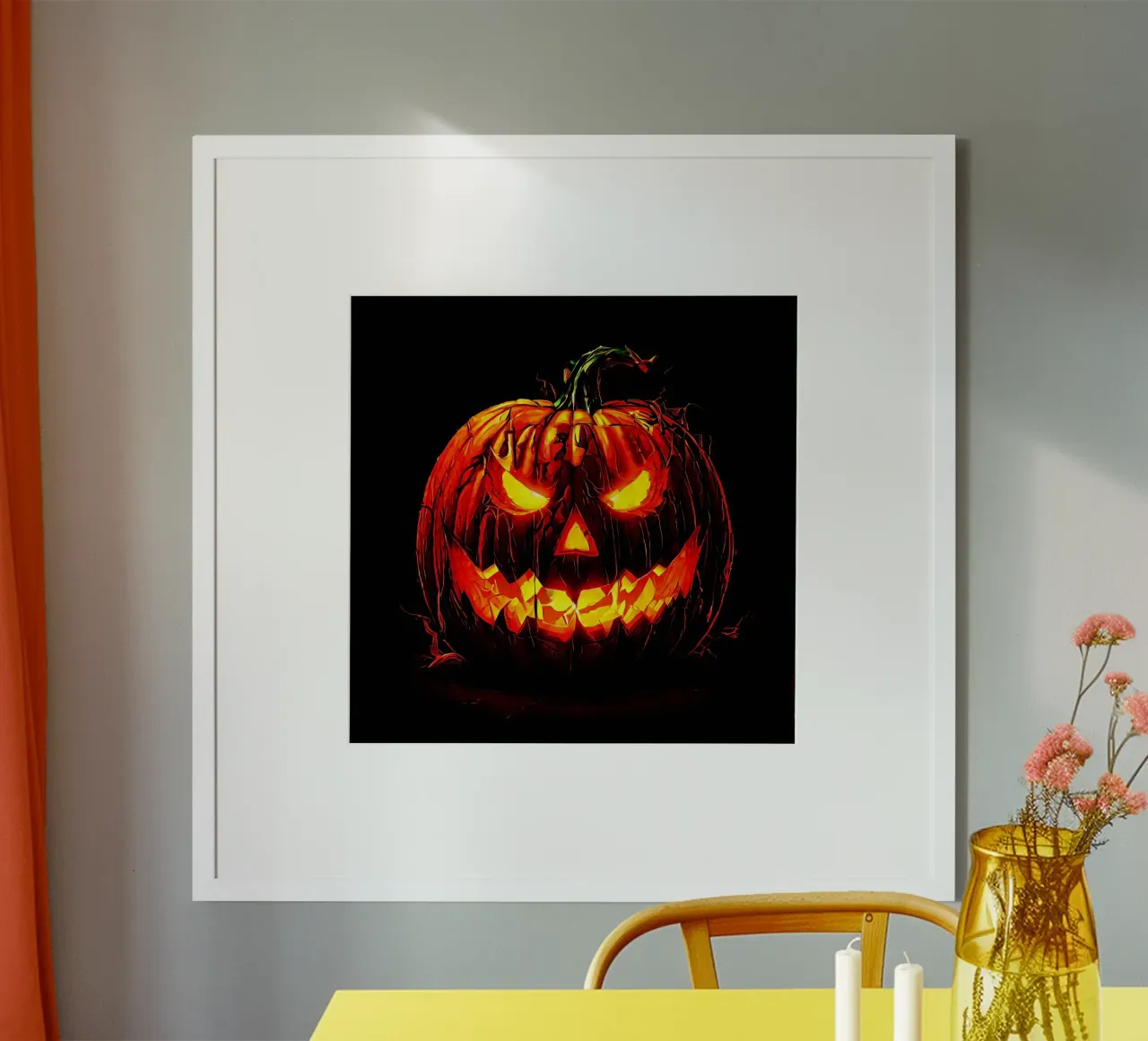 Halloween_Kürbis_9 poster da Fantasie & Mystikwelten by LK