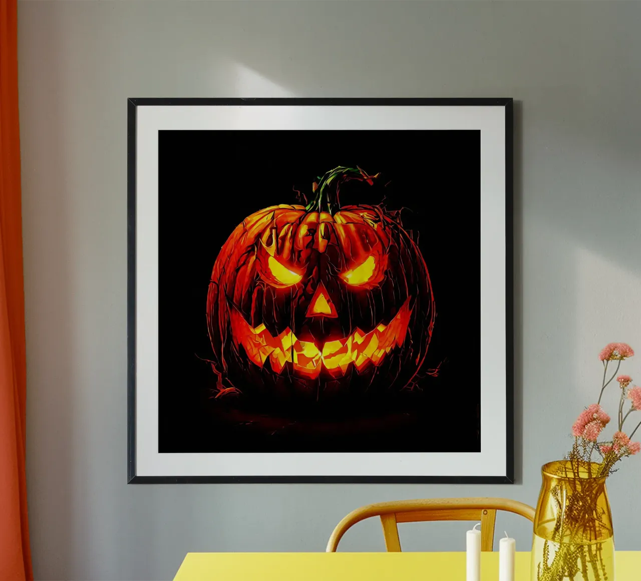 Halloween_Kürbis_9 poster da Fantasie & Mystikwelten by LK