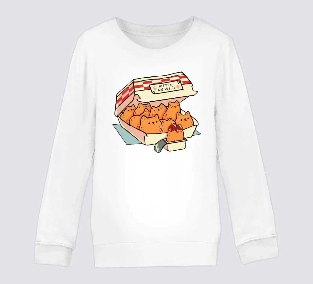 Kitten Nuggets Fast Food Cat felpa bambino da Tobe Fonseca