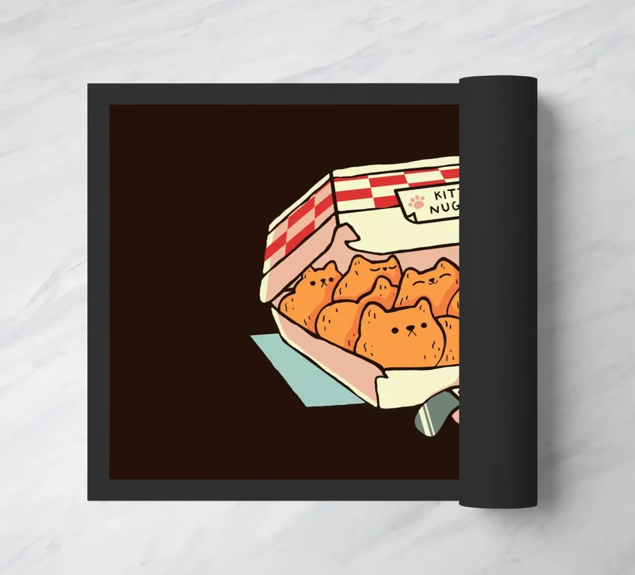 Kitten Nuggets Fast Food Cat zerbino da Tobe Fonseca