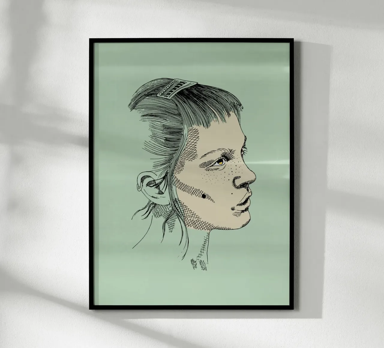 Atterraggio poster con telaio in alluminio da LaylaOzPortraits