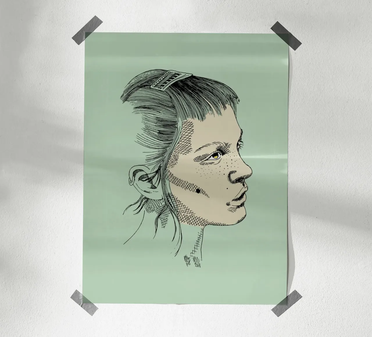 Atterraggio poster con telaio in alluminio da LaylaOzPortraits