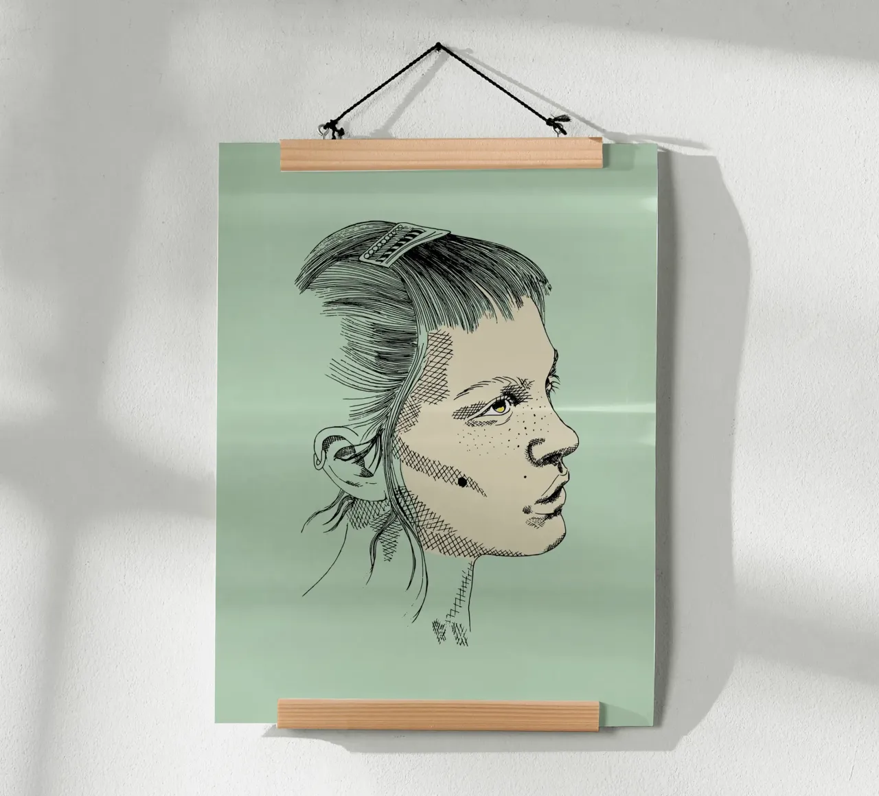 Atterraggio poster con telaio in alluminio da LaylaOzPortraits