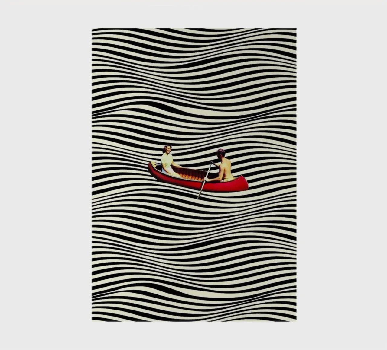 The Art Of Sailing notebook by cosmos studio