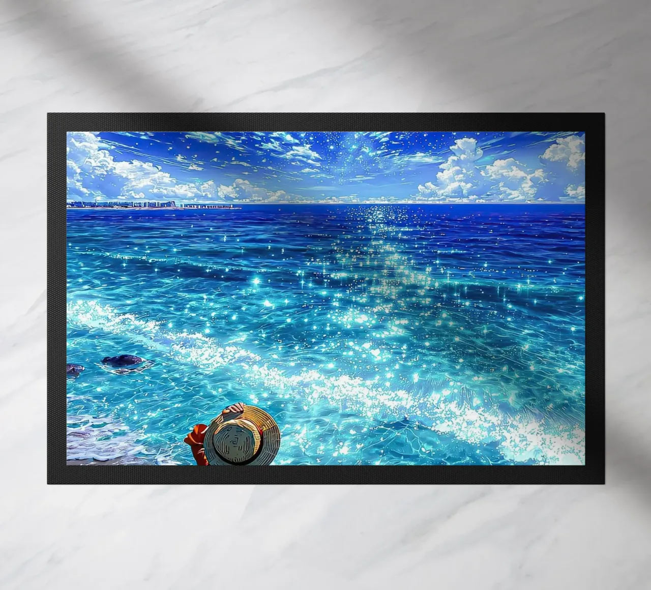 Luffy one piece zerbino da posterindo