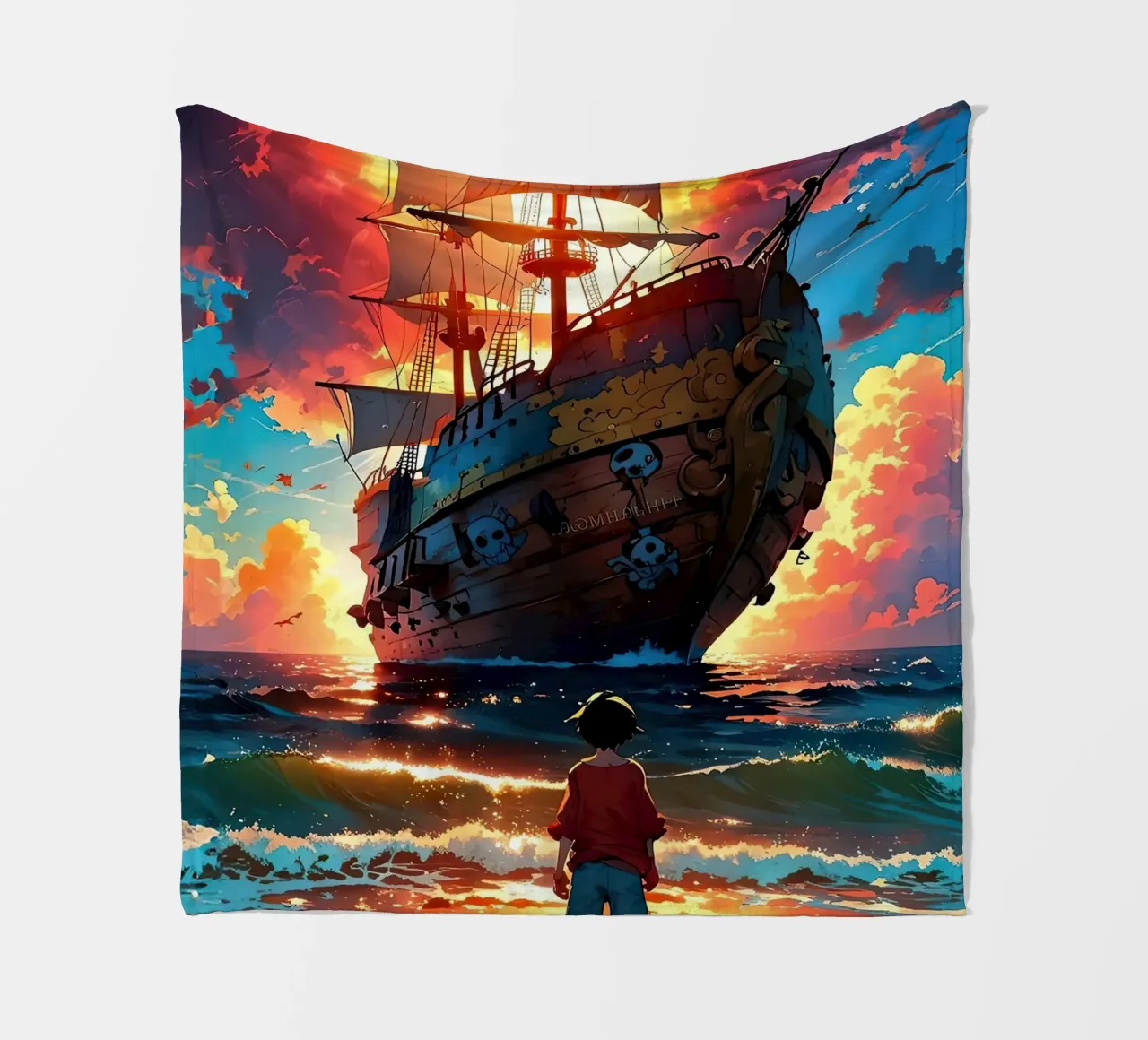 UN PEZZO coperta in pile da posterindo