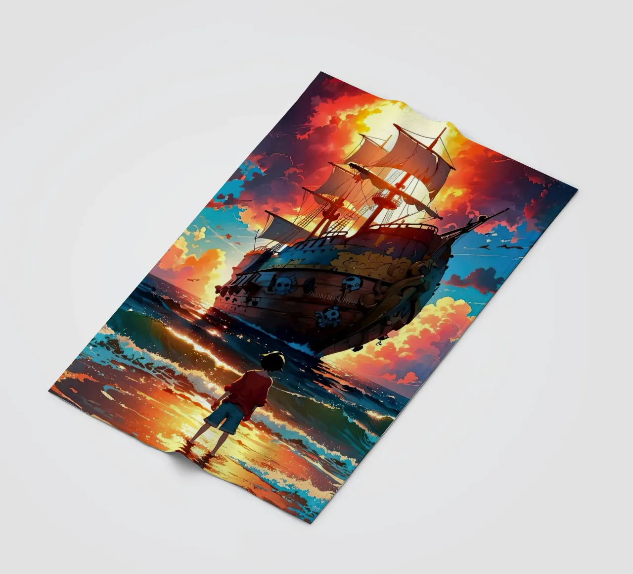 UN PEZZO coperta in pile da posterindo