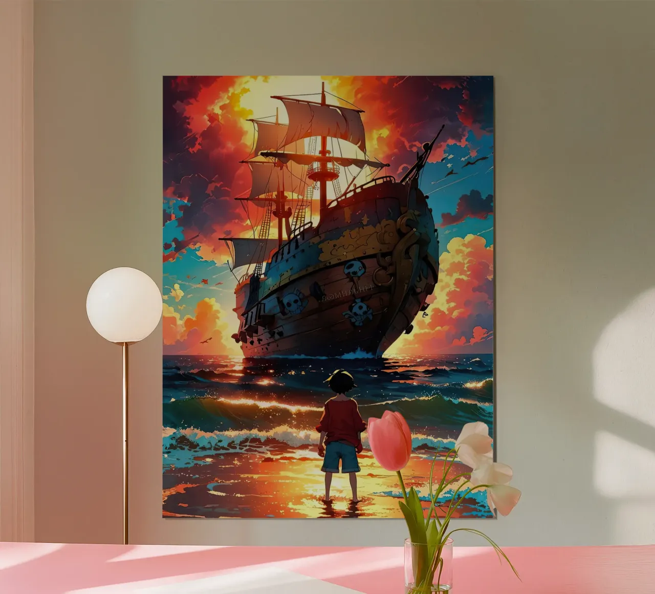 UN PEZZO poster con telaio in plastica da posterindo
