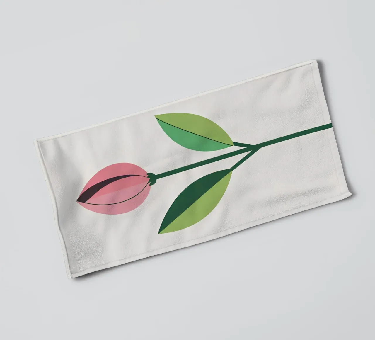 Lenteknop badhanddoek van Botanical Gallery