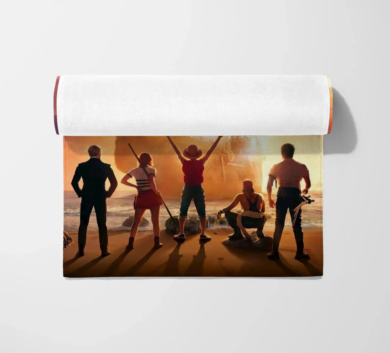 UN PEZZO telo mare da posterindo